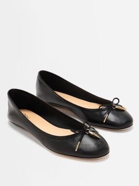 CHLOE Iris Ballet Black Flats EU 39